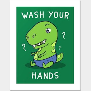 Wash your hands Posters and Art